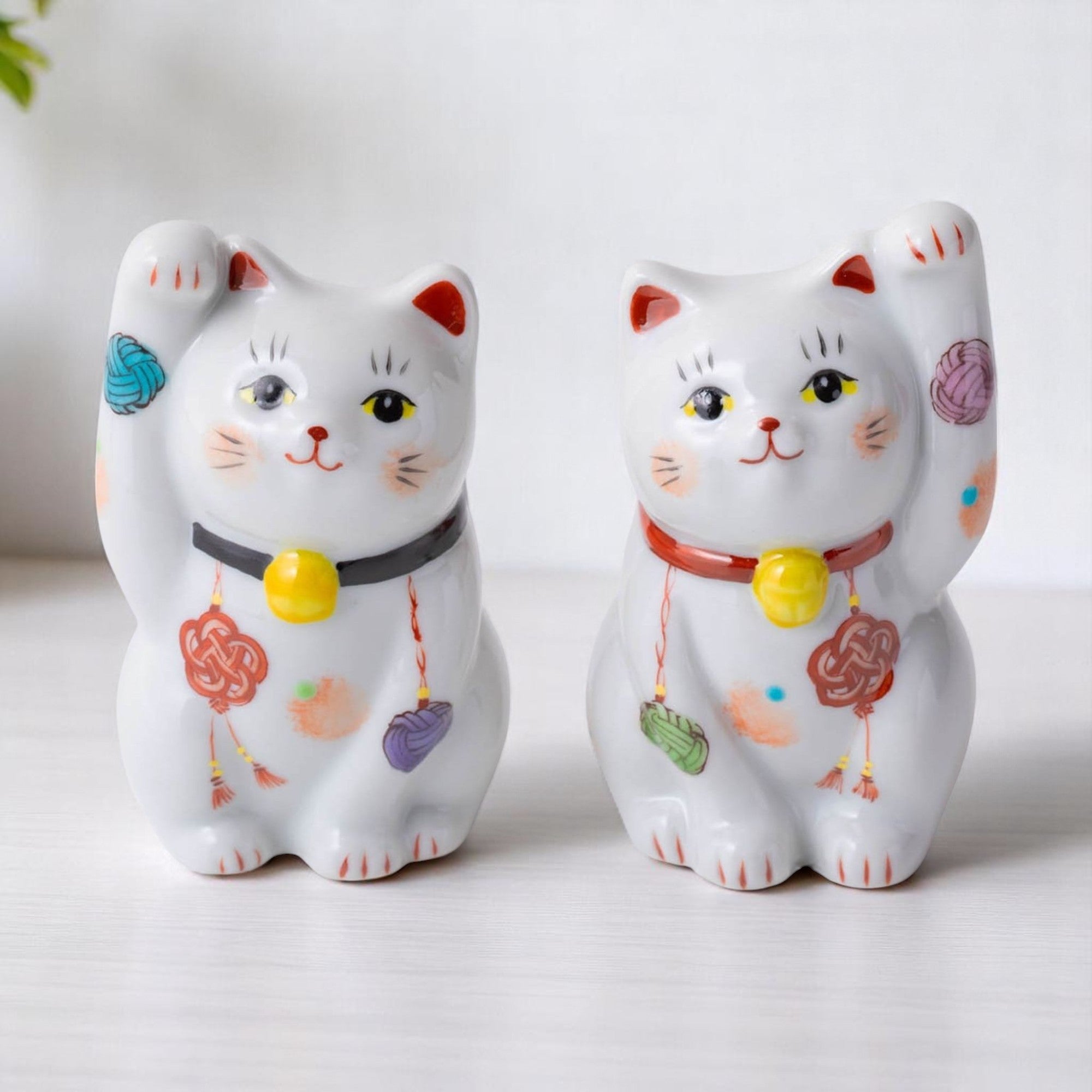 新品】人気作家kyo 猫置物 アマビエ 焼物 陶器2個セット 楽天市場