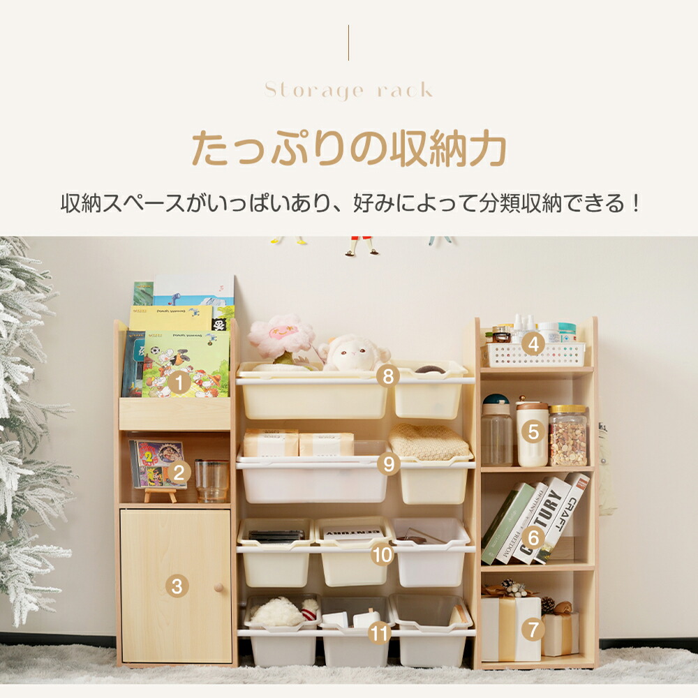 楽天市場】おもちゃ収納 大容量 ボックス おもちゃ箱 絵本棚 おしゃれ