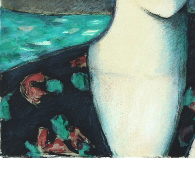 ジャン＝ピエール・カシニョール「海の前」リトグラフ 直筆サイン入り