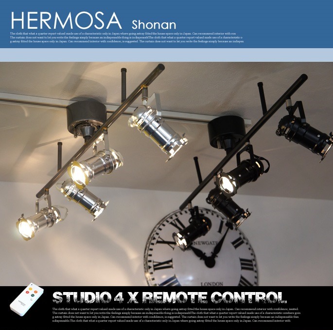 STUDIO 4(スタジオ4） SL-001 スポットライト HERMOSA 全2色 送料無料