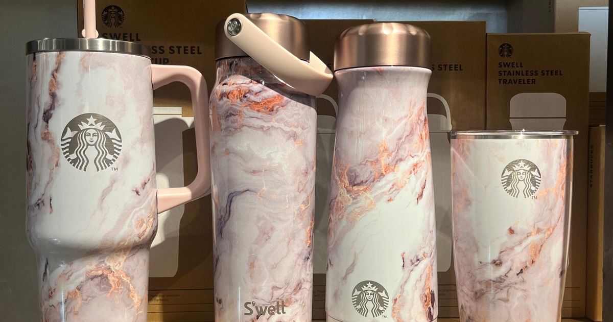 韓国スタバ】ピンクマーブル『韓国限定』タンブラーが可愛すぎる！ | MORE