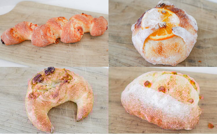 ESCARGOT】こだわり冷凍パンセット 8種 FZ22-546 山形県 山形市 - 山形