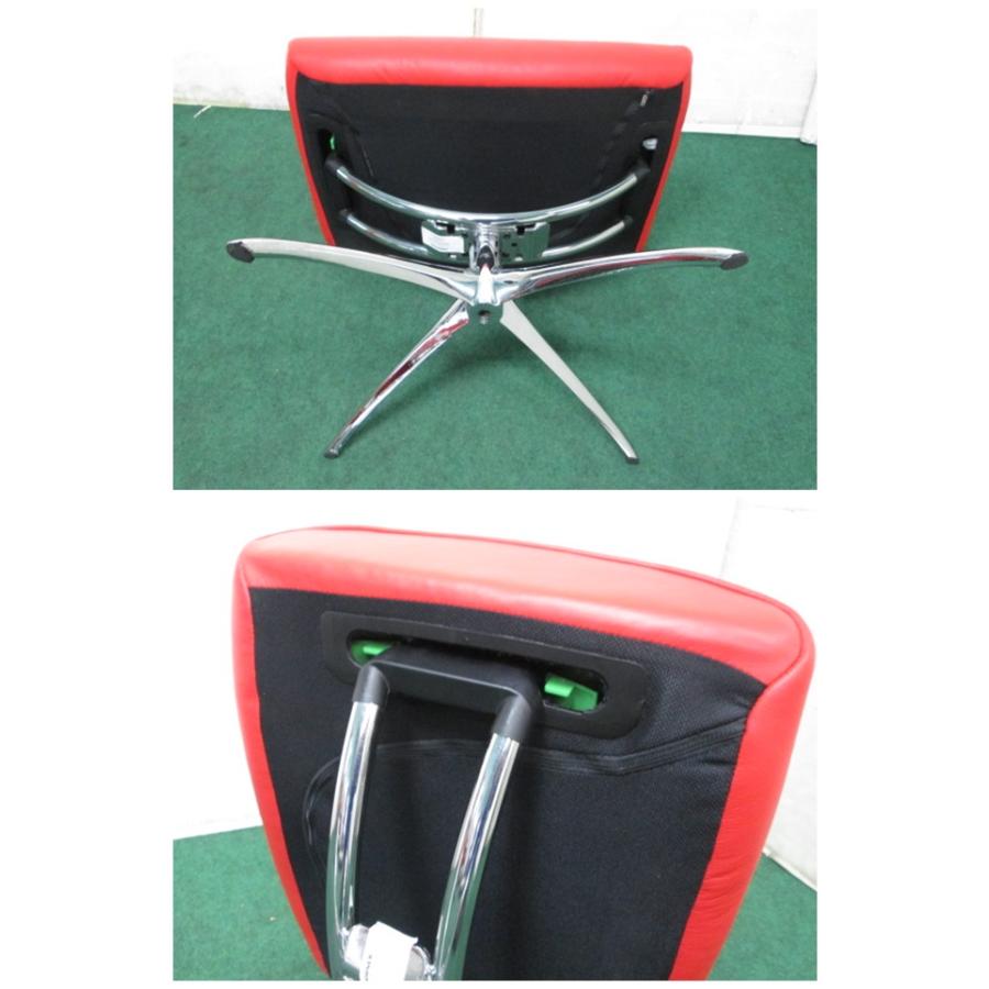 美品 エコーネス ストレスレス メトロスター 革張ハイバックチェアM