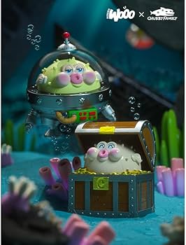 Amazon.com: HIDDEN WOOO x CHUBBY FAMILY CHUBBYPOPO Ocean Series