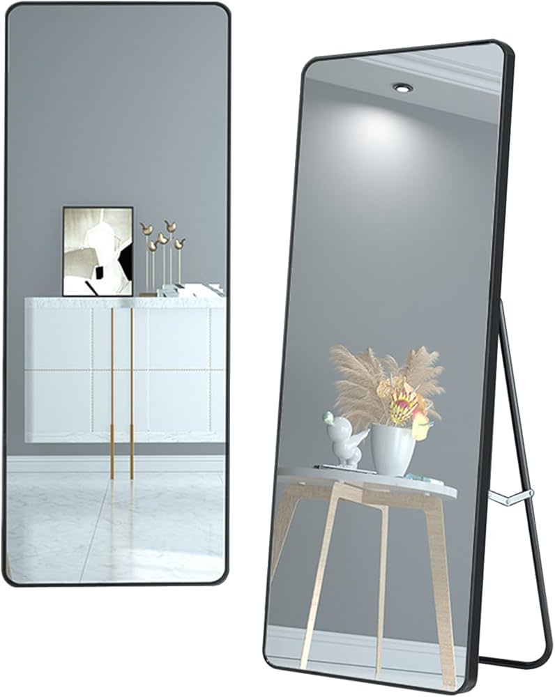 Amazon.co.jp: 姿見鏡 全身鏡 大型 スタンド鏡 持ち運び便利 割れない