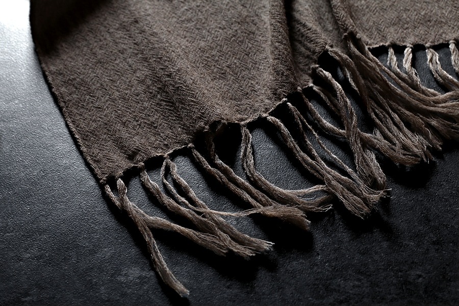 生地サンプル】洗いをかけた ウールガーゼ 2/48番手 【毛 生地 無地