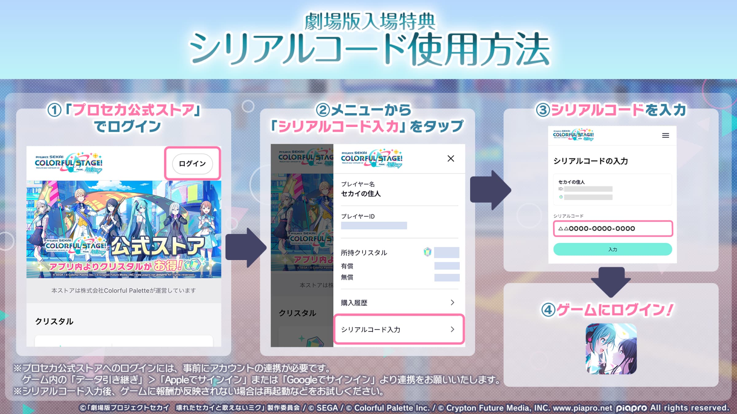 NOVELTY | 『劇場版プロジェクトセカイ 壊れたセカイと歌えないミク』