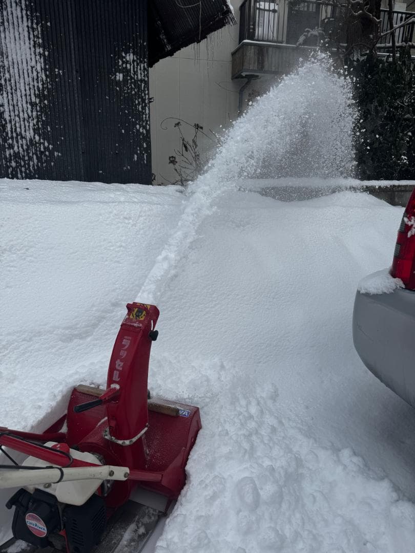 オガワ　ハンディ―ラッセル除雪機　HR-450　引取限定 オガワ ハンディ―ラッセル除雪機 HR-450 引取限定 - メルカリ