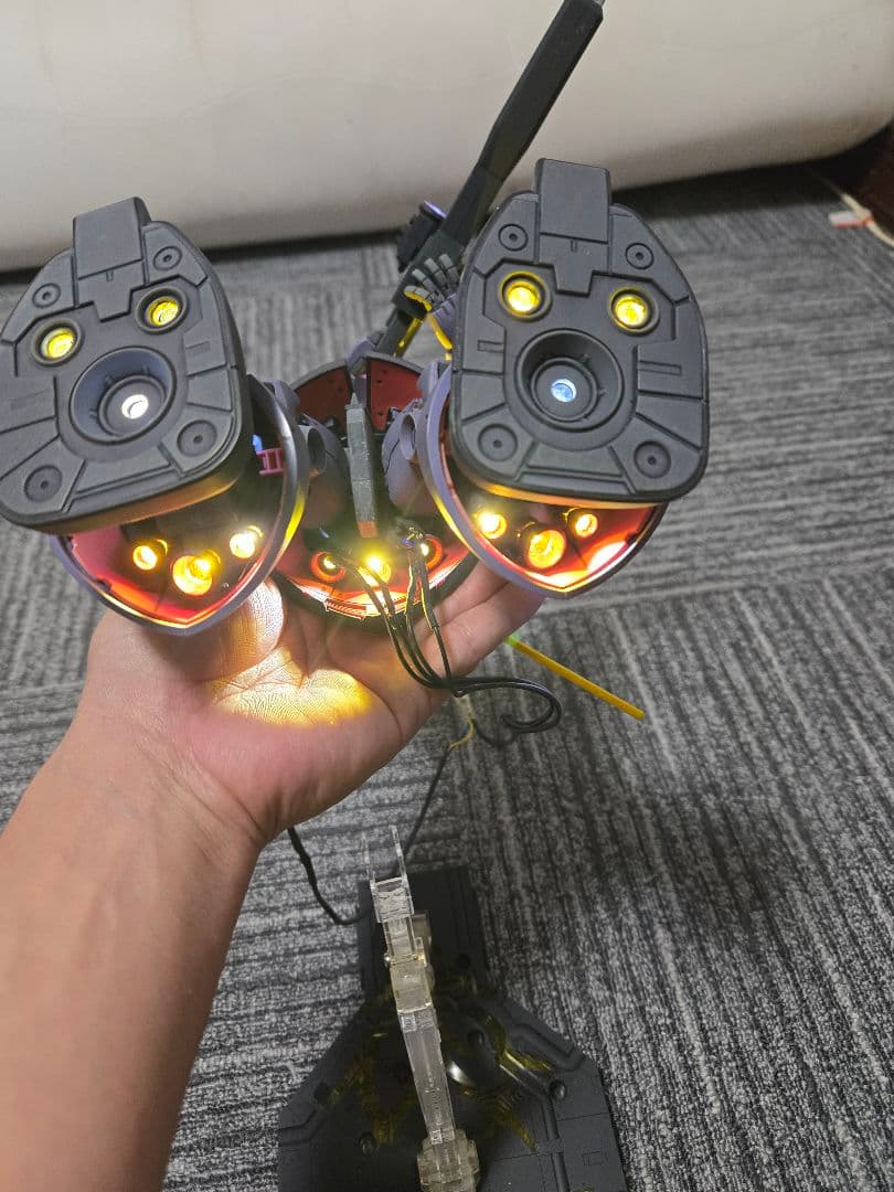 MG MS-09Rリック・ドム LEDライト付き - メルカリ