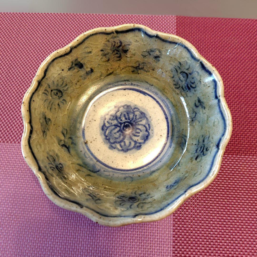 イムサエム　刻染付文小鉢 WEB限定 若やぐ イムサエム 展 ―新作の会― | 暮らしのうつわ花田