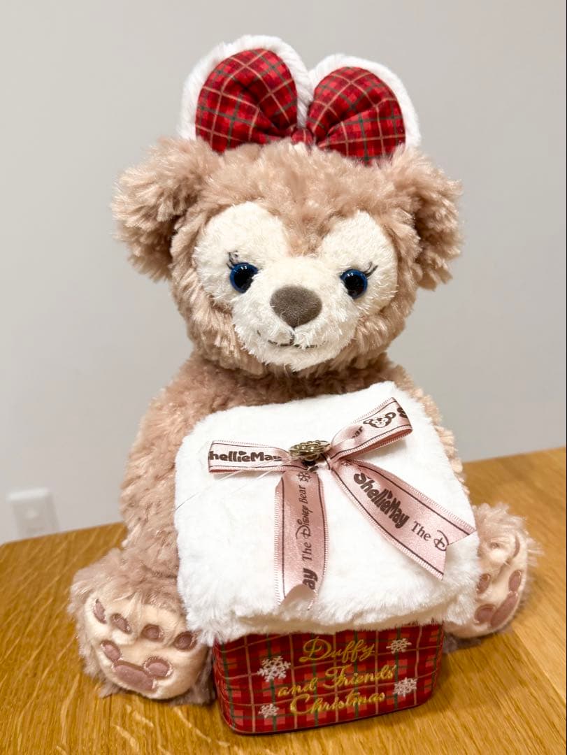 新品　ディズニーシー ダッフィー&シェリーメイ ぬいぐるみ クリスマスボックス
