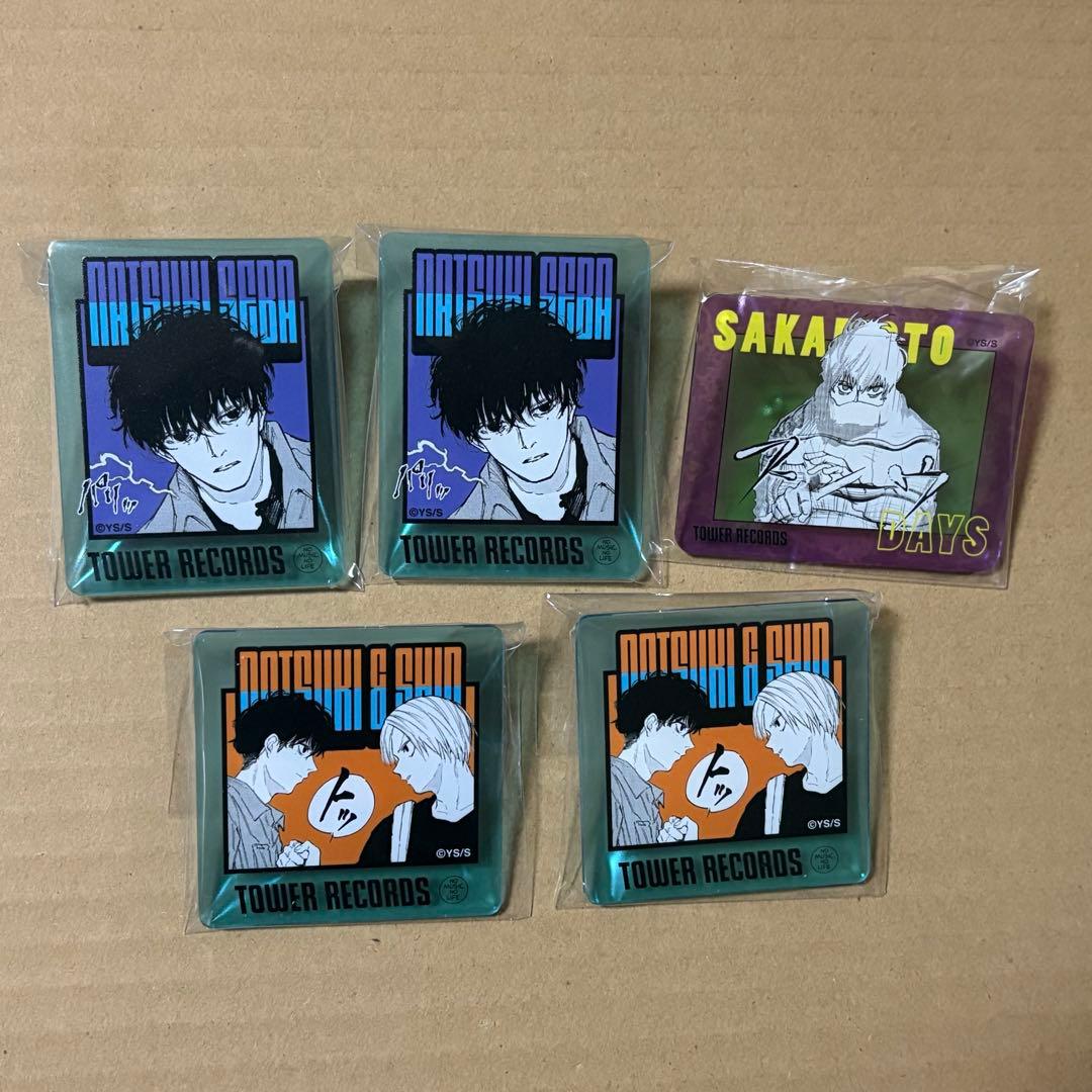サカモトデイズ タワレコ アクリルバッジ 勢羽夏生 - メルカリ