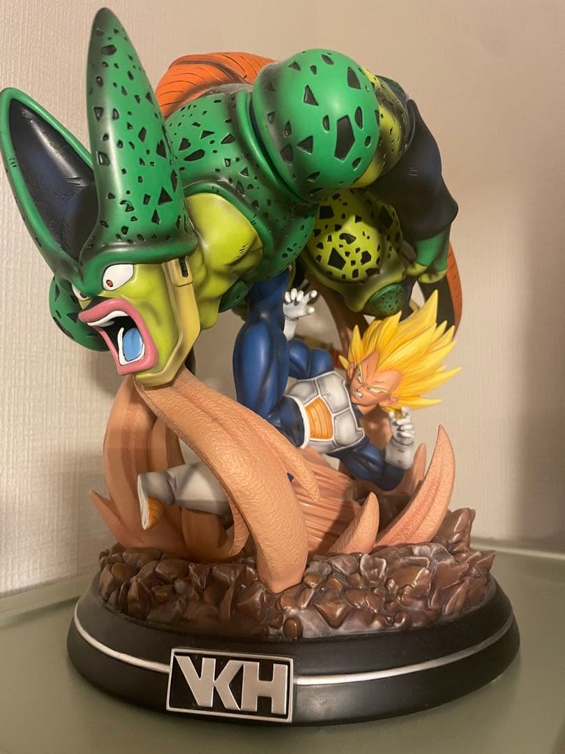 VKH ベジータvsセル ドラゴンボール VKH スタジオ スーパーベジータ VS セル樹脂スタチュー