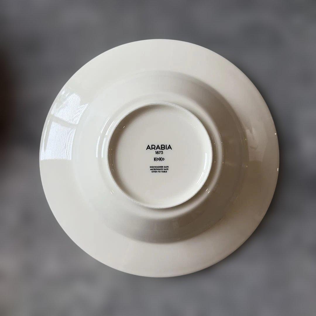 ARABIAアラビア　koko ディーププレート　24センチ　4枚 リム皿 楽天市場】アラビア ARABIA ココ ディープ プレート 24cm 24センチ