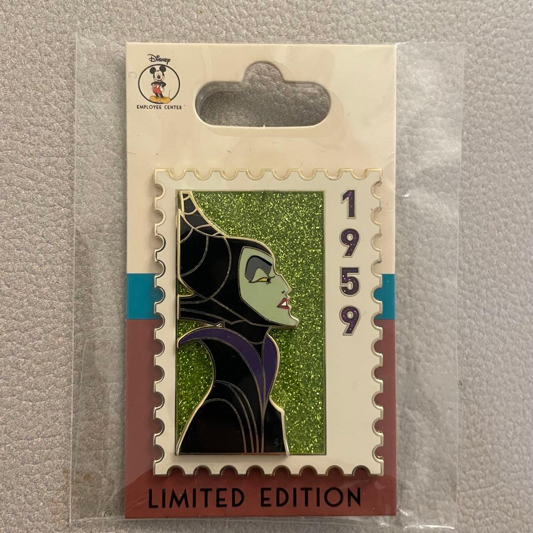マレフィセント DEC 限定版 ピンバッジ ディズニーキャラクター シークレットピンバッジ マレフィセント