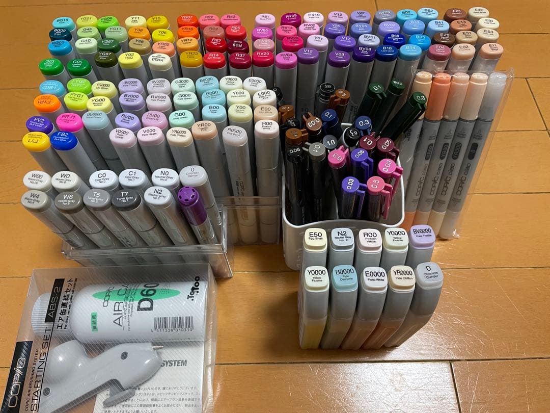 中古品 コピック スケッチ ベーシック 118色他一式セット コピック コピックスケッチ ベーシック 36色セット | ゆめ画材