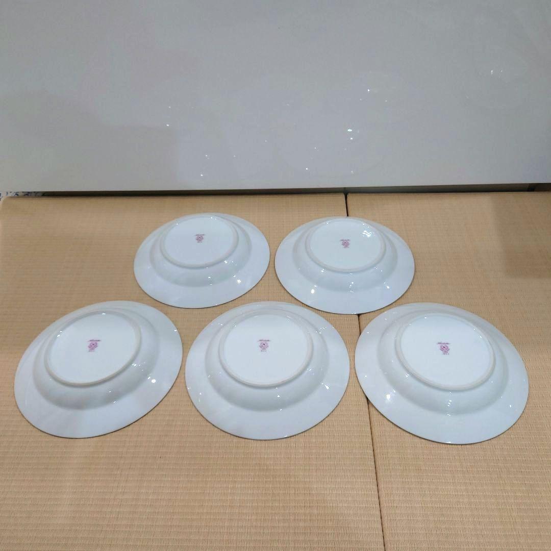 オールドノリタケ　日本陶器会社　グレービーボート　スープ皿5枚　未使用