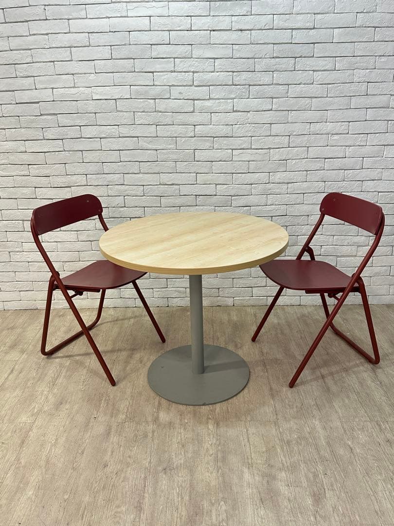 【東京都内23区配送無料】ラウンド　テーブル　直径80cm カフェ　円卓 東京都内23区配送無料】ラウンド テーブル 直径80cm カフェ 円卓