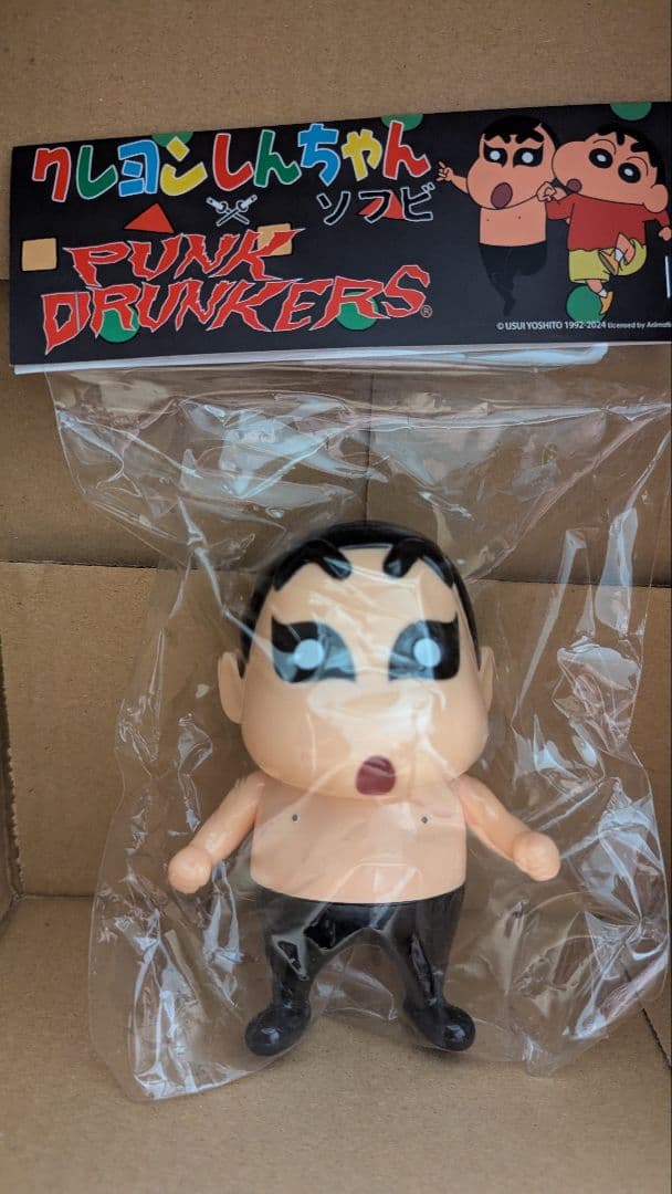 クレヨンしんちゃん PUNK DRUNKERS ソフビ クレヨンしんちゃん パンクドランカーズ アイツ しんちゃん 第一弾