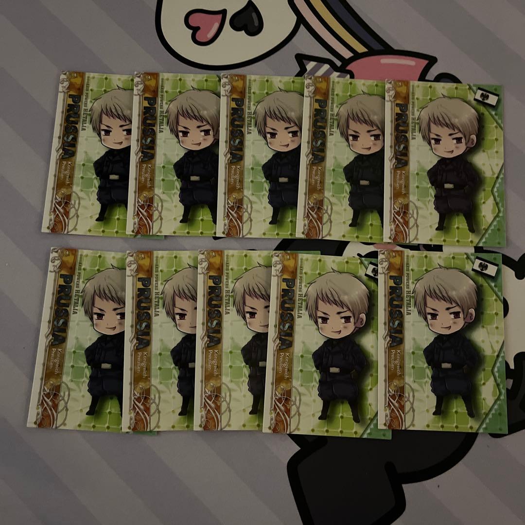 ヘタリア　プロイセン　トレーディングカード ヘタリア Axis Powers トレーディングカード 初版 プロイセン｜Yahoo