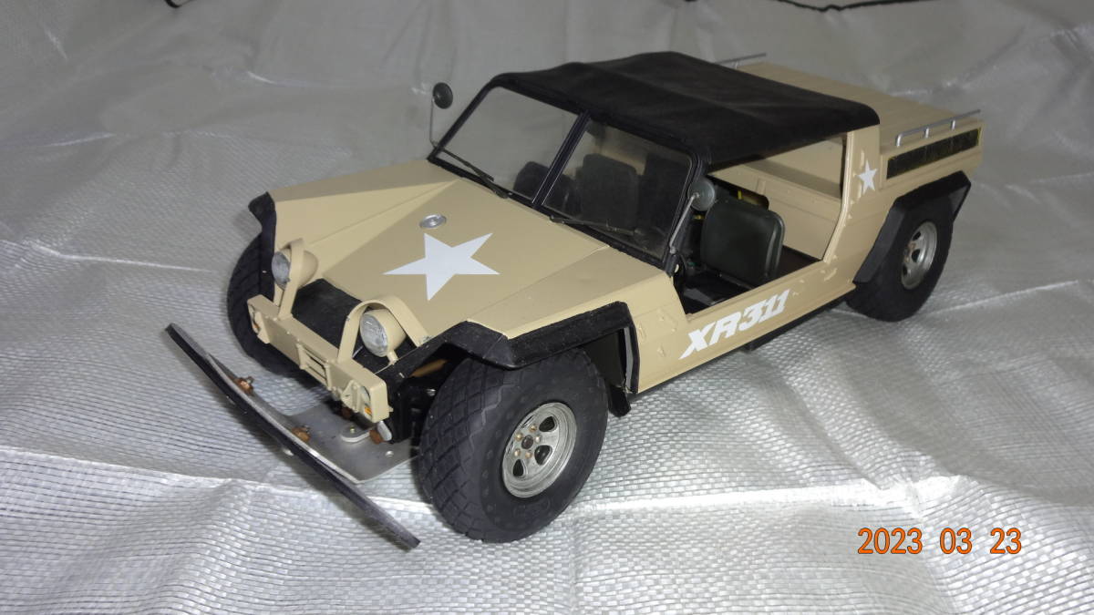 Yahoo!オークション - タミヤ 1/12 電動RC XR311コンバットバギー 1977