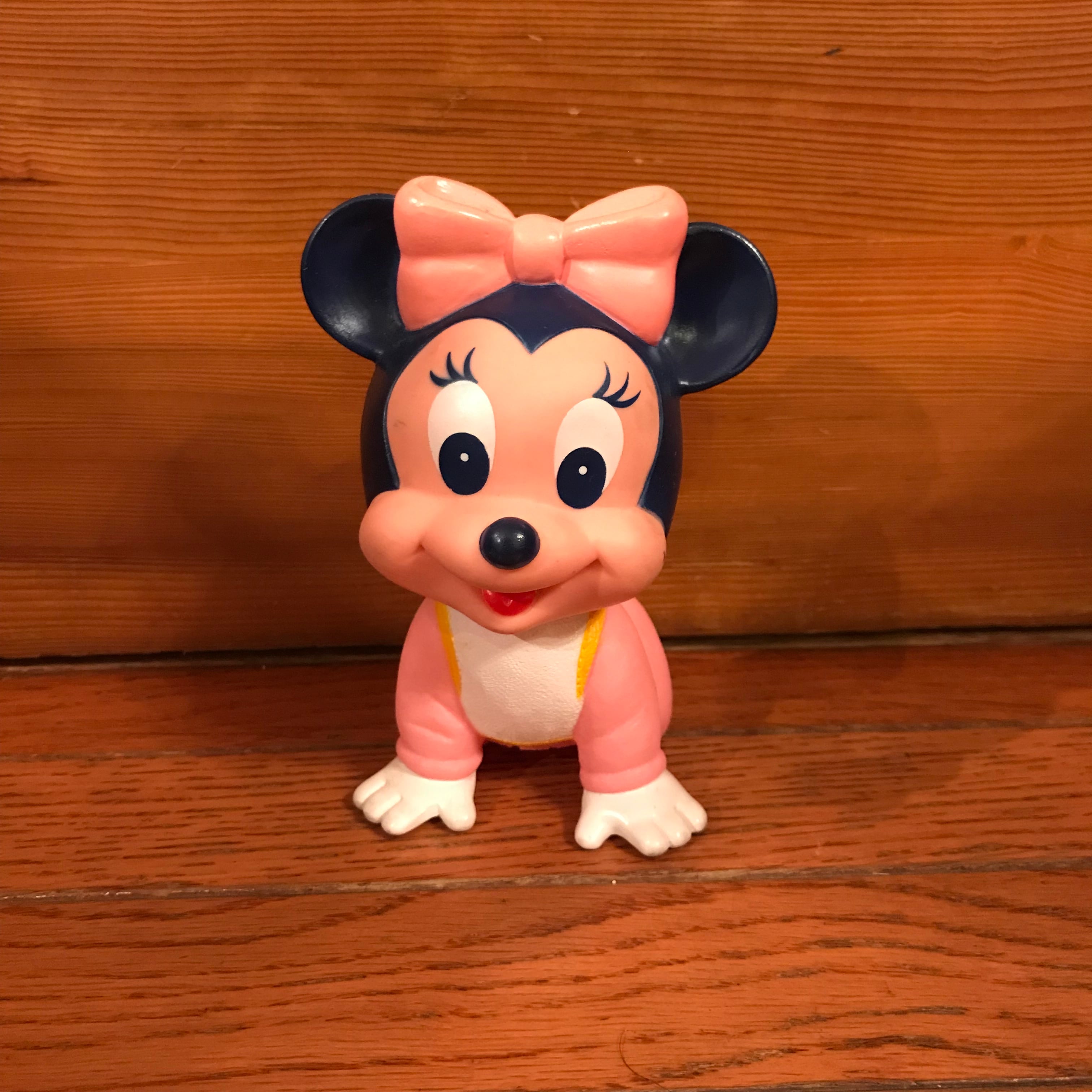 日本製】ベビーミニーちゃん ソフビ人形 ヴィンテージ品 アメトイ雑貨