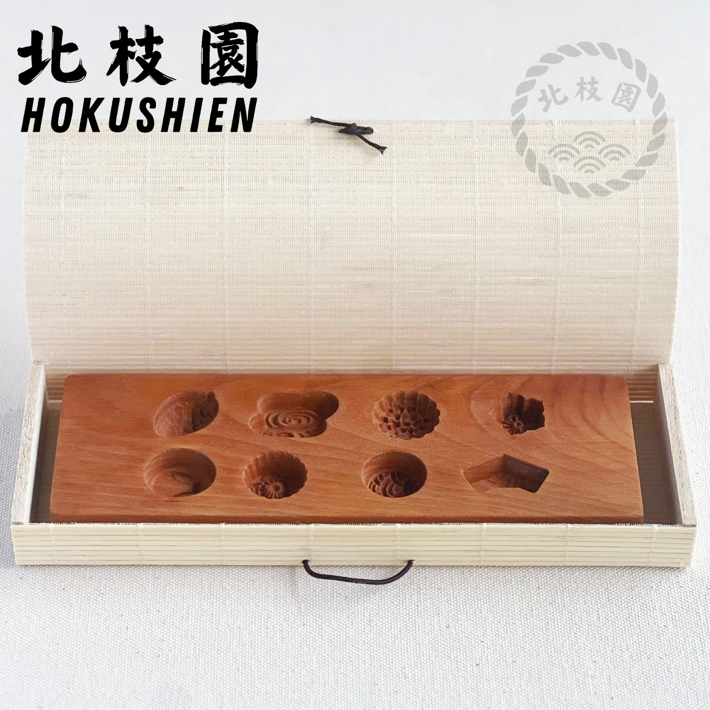 干菓子木型A-春と夏 箱付き 落雁 和三盆 和菓子道具 北枝園 W12-1 | 北枝園